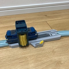 商談中☆無料　ダイソー　プチ電車　つなげて遊ぶ電車のおもちゃセットの画像