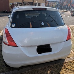 【総額18万円】車検R7年9月まで　スズキ スイフト／現状渡しのため格安の画像
