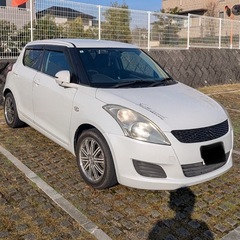 【総額18万円】車検R7年9月まで　スズキ スイフト／現状渡しのため格安の画像