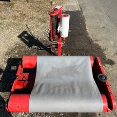 タカキタ ラッピングマシーン　牧草　ロール機 ワラ　梱包機 ミニラップマシン 牧草ロール 稾　梱包　集草　畜産  ロールベール　宮崎の画像