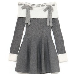 試着のみ bubbles   オフショルダーワンピースの画像