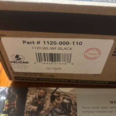 ダイビング　ペリカンケース　1120 フォーム付きの画像