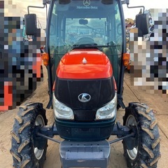 クボタ KL415H パワステ アワメータ806h 逆転 倍速 水平 旋回 バックアップ キャビン トラクター 美品 中古 引き取り限定の画像