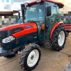 クボタ KL415H パワステ アワメータ806h 逆転 倍速 水平 旋回 バックアップ キャビン トラクター 美品 中古 引き取り限定の画像