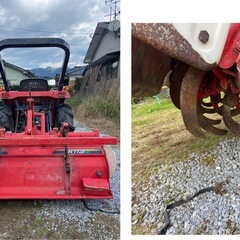 ヤンマー AF118 パワステ 逆転 倍速 水平 自動深耕 旋回 バックアップ アワメータ746時間 トラクター 中古 引き取り限定の画像