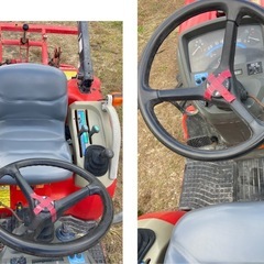 ヤンマー AF118 パワステ 逆転 倍速 水平 自動深耕 旋回 バックアップ アワメータ746時間 トラクター 中古 引き取り限定の画像