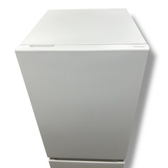 Panasonic　パナソニック 2025年　冷蔵庫 幅49.7cm 180L 右開き NR-B18C2-W マットオフホワイト 2ドア 大容量冷凍室 静音 省エネの画像