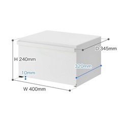 【お引き取りのみ】山崎実業 tower パンケース ブレッドボックス の画像