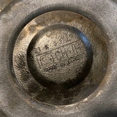 鉄製揚げ物鍋　天ぷら鍋　網付きの画像