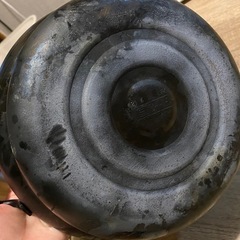 鉄製揚げ物鍋　天ぷら鍋　網付きの画像