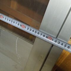 アルミドア　枠　ロック付き　の画像