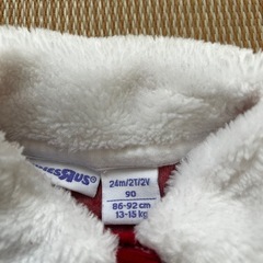 サンタコスチューム　90センチ
の画像