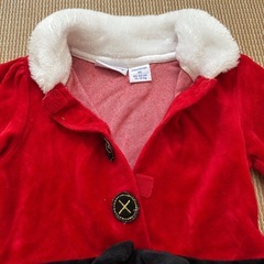 サンタコスチューム　90センチ
の画像