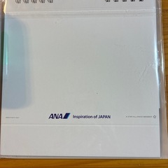 ANA 2026年卓上カレンダーの画像
