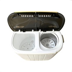 【高年式】サンコー 小型二槽式洗濯機 STTWAMN3　別洗いしま専科3の画像