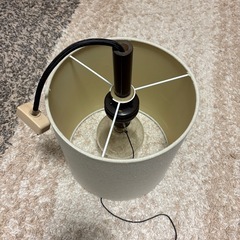 【照明3つセット！】ファブリックライトとアイリスオーヤマシーリングライトLED×2ヶ 小型照明　の画像