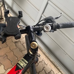 Giant ロードバイク ブラック/レッド の画像