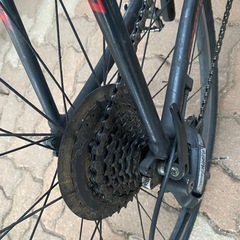 Giant ロードバイク ブラック/レッド の画像