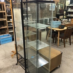 IKEA コレクションガラスキャビネット 各種 MILSBO/ミルスボ DETOLF/デトルフ コレクションケース1台3000円の画像