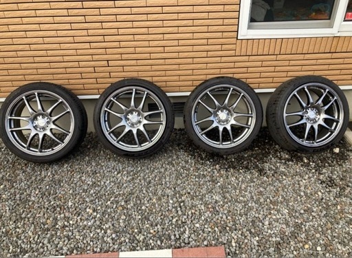 WORKエモーション　キワミ18インチタイヤセット