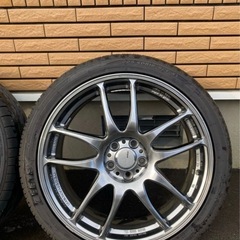  WORKエモーション　キワミ18インチタイヤセットの画像