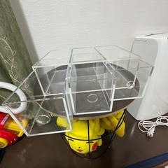 無印 アクリルケース2セットの画像