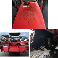 ヤンマー トラクター EF226 パワステ 26馬力 アワメータ1296時間 逆転 倍速 中古 引き取り限定の画像