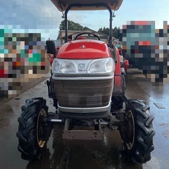 ヤンマー トラクター EF226 パワステ 26馬力 アワメータ1296時間 逆転 倍速 中古 引き取り限定の画像