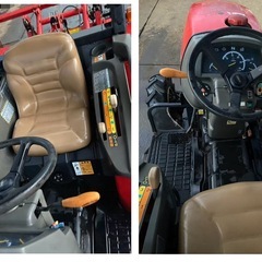 ヤンマー トラクター EF226 パワステ 26馬力 アワメータ1296時間 逆転 倍速 中古 引き取り限定の画像