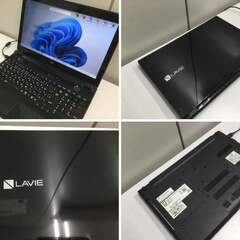 🍀【美品】超高速「コア i7・新品SSD」ノートパソコン「NEC」Win11・Microsoft office2024『管理No20』の画像