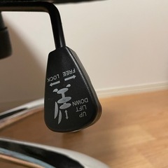 デスクチェア　黒の画像