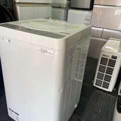 北九州市内配送無料　保証付き　シャープES-GE5C-W 全自動洗濯機 ホワイト系 [洗濯5.5kg /乾燥機能無 /上開きの画像