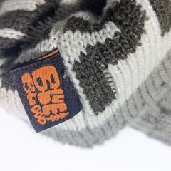 BLUEBLOOD ボンボン付き　ニット帽　ビーニーの画像