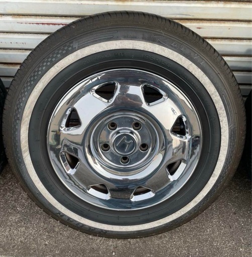 USホンダメッキタイヤホイール15インチ