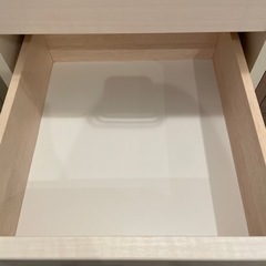 【28日まで】 B-COMPANY ホワイト収納タンスの画像