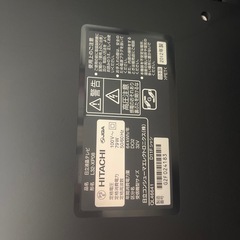 HITACHI テレビ 32vVの画像