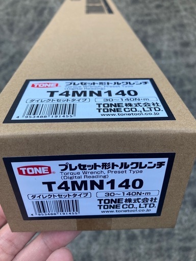 ■□■新品未使用：TONE プレセット形トルクレンチ T4MN140■□■