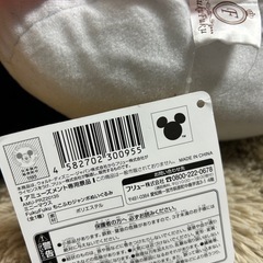 【新品・未使用タグ付き】ミニーマウス FukuFuku もこふわジャンボぬいぐるみ　(全1種) 全長約70センチの画像