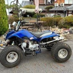 四輪バギー　ATV 4スト　普通免許　ノーヘル　公道走行可　綺麗なブルーの画像