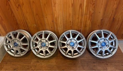 取引終了　アルミホイール 12インチ 4.0B +42軽トラ 軽バン　冬タイヤ用オススメ