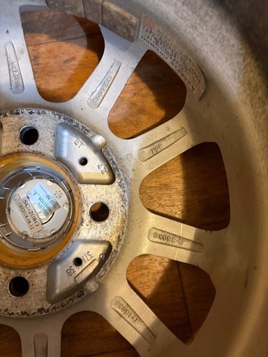 取引終了　アルミホイール 12インチ 4.0B +42軽トラ 軽バン　冬タイヤ用オススメ