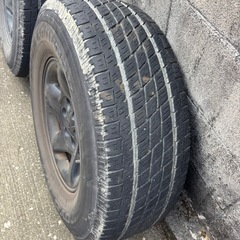 トヨタ純正16インチタイヤホイールの画像