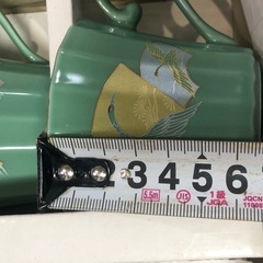 有田焼 峰山　和風ティーカップセットの画像