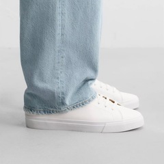 ZARA ザラ メンズ スニーカー ホワイト 40の画像