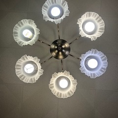 シャンデリア照明の画像