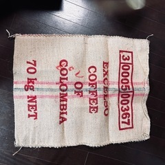 麻袋 ドンゴロスコーヒー豆輸入の画像