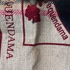 麻袋 ドンゴロスコーヒー豆輸入の画像