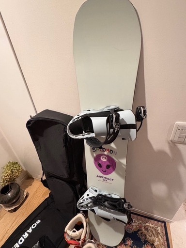 【極美品】サロモン スノーボード 5点セット 153cm ブーツ27cm ケース付