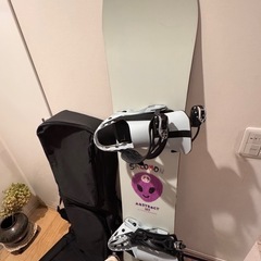 【極美品】サロモン スノーボード 5点セット 153cm ブーツ27cm ケース付の画像