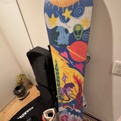 【極美品】サロモン スノーボード 5点セット 153cm ブーツ27cm ケース付の画像